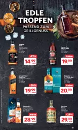 Gazetka promocyjna Combi - Prospekte - Gazetka - ważna od 27.04 do 27.04.2024 - strona 15 - produkty: black label, blended scotch, blended scotch whisky, bourbon, bourbon whiskey, eis, flasche, grill, Havana Club, jim beam, johnnie walker, kentucky straight, lack, LG, nuss, reis, scotch, scotch whisky, single malt, Ti, tuc, whiskey, whisky, ZTE