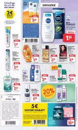 Gazetka promocyjna Combi - Prospekte - Gazetka - ważna od 27.04 do 27.04.2024 - strona 22 - produkty: body, body lotion, body milk, Borotalco, bree, brillance, bürste, Colorationen, coupon, coupons, creme, deo, deospray, Dr. Best, dusche, eier, eis, elnett, erde, flasche, garnier, gillette, gin, haarspray, L´Oréal, Lotion, mac, mach3, mundspülung, nivea, Nivea Men, nivea sun, Odol, pasta, pflegedusche, rasierer, Rasierklinge, rasierklingen, Rasierschaum, reis, schwarzkop, schwarzkopf, shampoo, shampoo oder spülung, sofort-rabatt, sofortrabatt, sonnencreme, spülung, Ti, venus, Wahre Schätze, zahnbürste, zahnpasta, ZTE