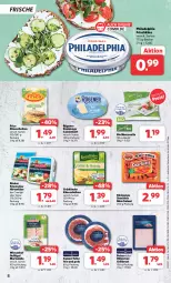 Gazetka promocyjna Combi - Prospekte - Gazetka - ważna od 27.04 do 27.04.2024 - strona 8 - produkty: Bad, Becher, beutel, bio, camembert, dell, eis, elle, frico, friesischer hirtenkäse, frischkäse, Geflügel, grill, grünländer, hirtenkäse, Käse, käsescheiben, leine, Mini-Salami, mortadella, mozzarella, natur, philadelphia, pute, reis, rel, Rügener, rügener badejunge, salami, salami-teller, snack, teller, Ti, wiesenhof, ZTE