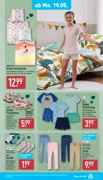 Gazetka promocyjna Aldi Nord - Von Montag - Gazetka - ważna od 24.05 do 24.05.2025 - strona 19 - produkty: aldi, Anzug, Bau, baumwolle, bett, bettwäsche, decksohle, Elan, garnitur, gin, jeans, Kinder, kissen, Kissenbezug, kopfkissen, kopfkissenbezug, obermaterial synthetik, pantolette, pantoletten, reine baumwolle, Ria, Schlafanzug, socken, Ti, wolle, ZTE