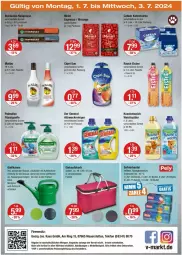 Gazetka promocyjna Vmarkt - Prospekte - Gazetka - ważna od 03.07 do 03.07.2024 - strona 24 - produkty: alle artikel ohne dekoration, allzweckreiniger, angebot, angebote, auer, beutel, brause, Cap, catsan, dekoration, dell, eis, eistee, flasche, flüssigseife, kaes, Katzenstreu, Kuschelweich, Malibu, mint, Mode, olive, palmolive, Rauch, reiniger, ring, Seife, tee, telefon, Ti, weck, weichspüler