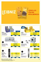 Gazetka promocyjna Metro - Monats-Mix - Gazetka - ważna od 31.08 do 31.08.2025 - strona 17 - produkty: Becher, decke, Deckel, eis, hanuta, kaffee, Kinder, kinder bueno, kinder country, knoppers, leibniz, Metro, metro gastro, reis, sahne, Ti, tiefpreis, wasser, wassereis, zucker