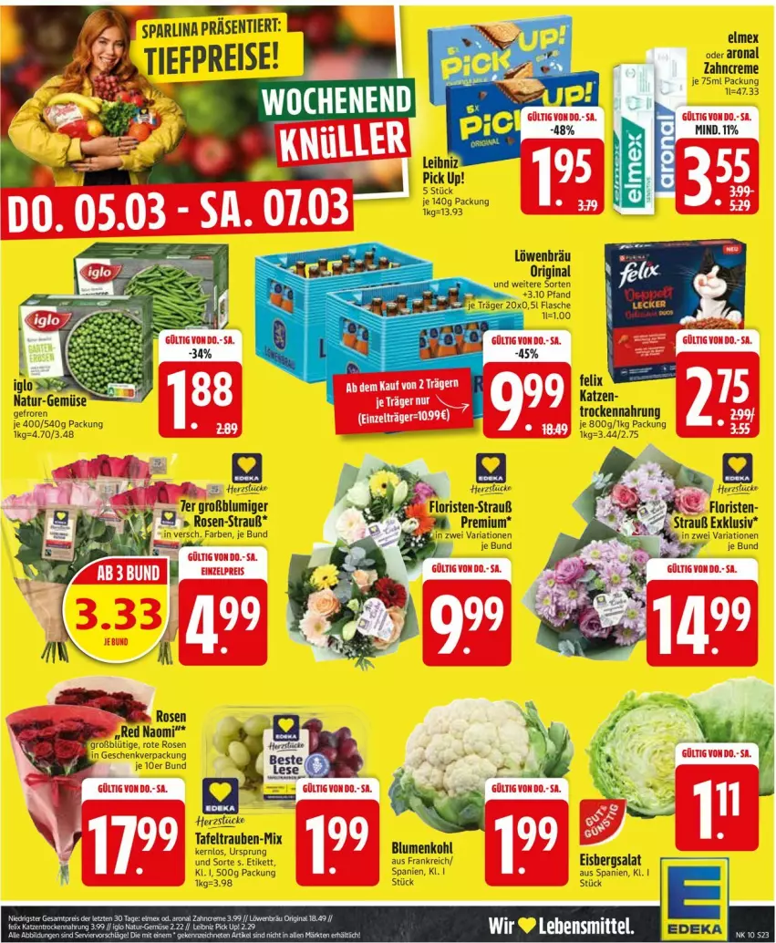 Aktueller Prospekt Edeka - Prospekte - von 02.03 bis 07.03.2026 - strona 23 - produkty: eis, gin, reis, Ti