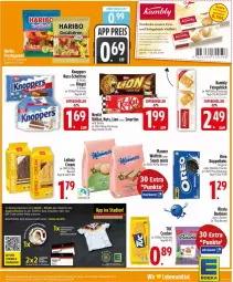 Gazetka promocyjna Edeka - Prospekte - Gazetka - ważna od 07.03 do 07.03.2026 - strona 11 - produkty: beutel, bonbons, cola, cracker, creme, decke, deka, eis, gewinnspiel, gin, keks, kitkat, knoppers, leco, leibniz, lion, Manner, nuss, oreo, reis, Ricola, riegel, salz, schnitten, smarties, snack, tee, Ti, waffeln