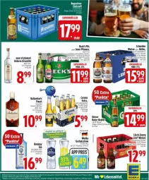 Gazetka promocyjna Edeka - Prospekte - Gazetka - ważna od 07.03 do 07.03.2026 - strona 19 - produkty: alkohol, ball, Ballantine's, beck's, cola, corona, deka, flasche, gin, Gorbatschow, jever, jever pilsener, ouzo, pils, pilsener, scotch, scotch whisky, Ti, whisky, wodka