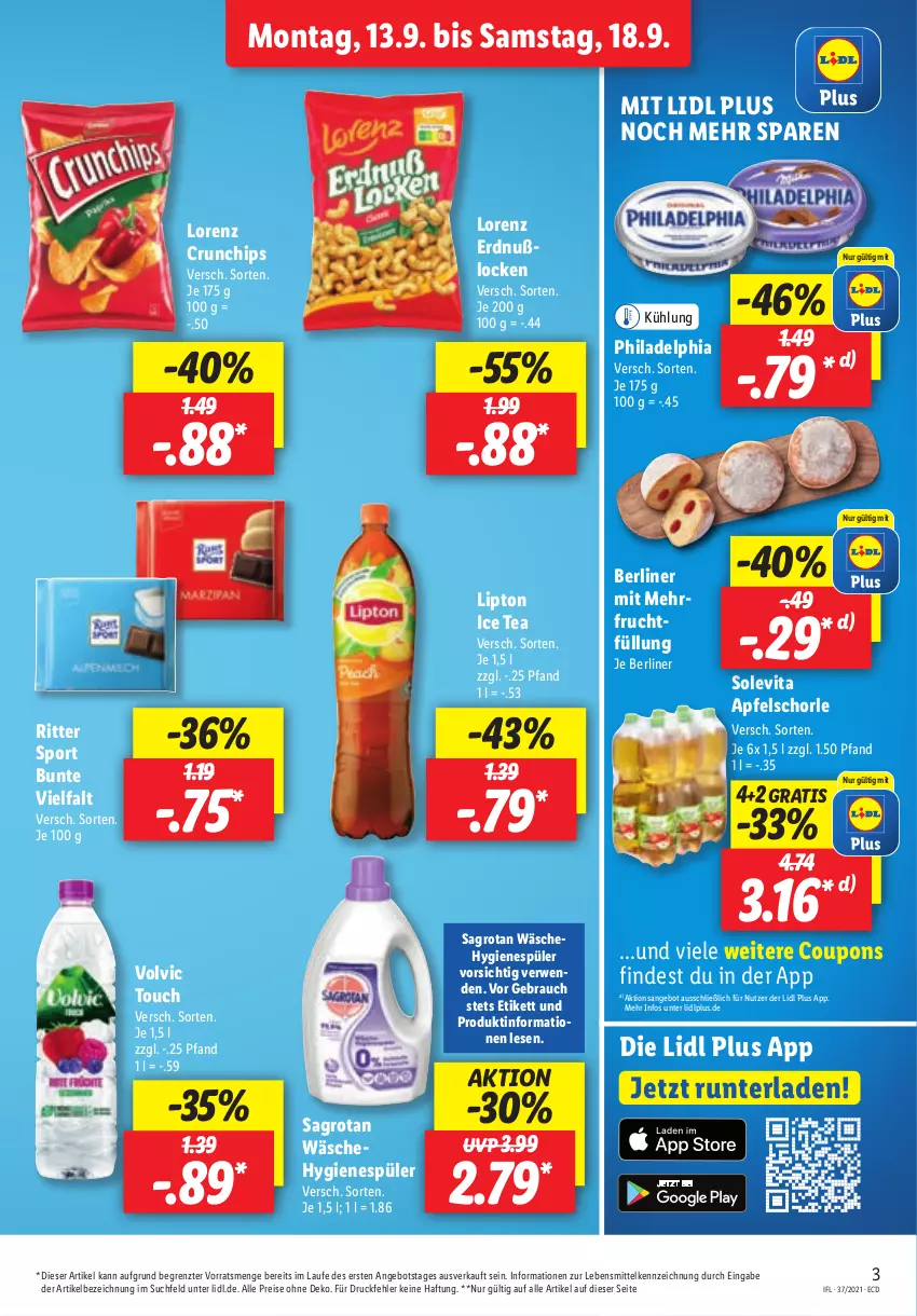 Aktueller Prospekt Lidl - Aktionsprospekt - von 13.09 bis 18.09.2021 - strona 3