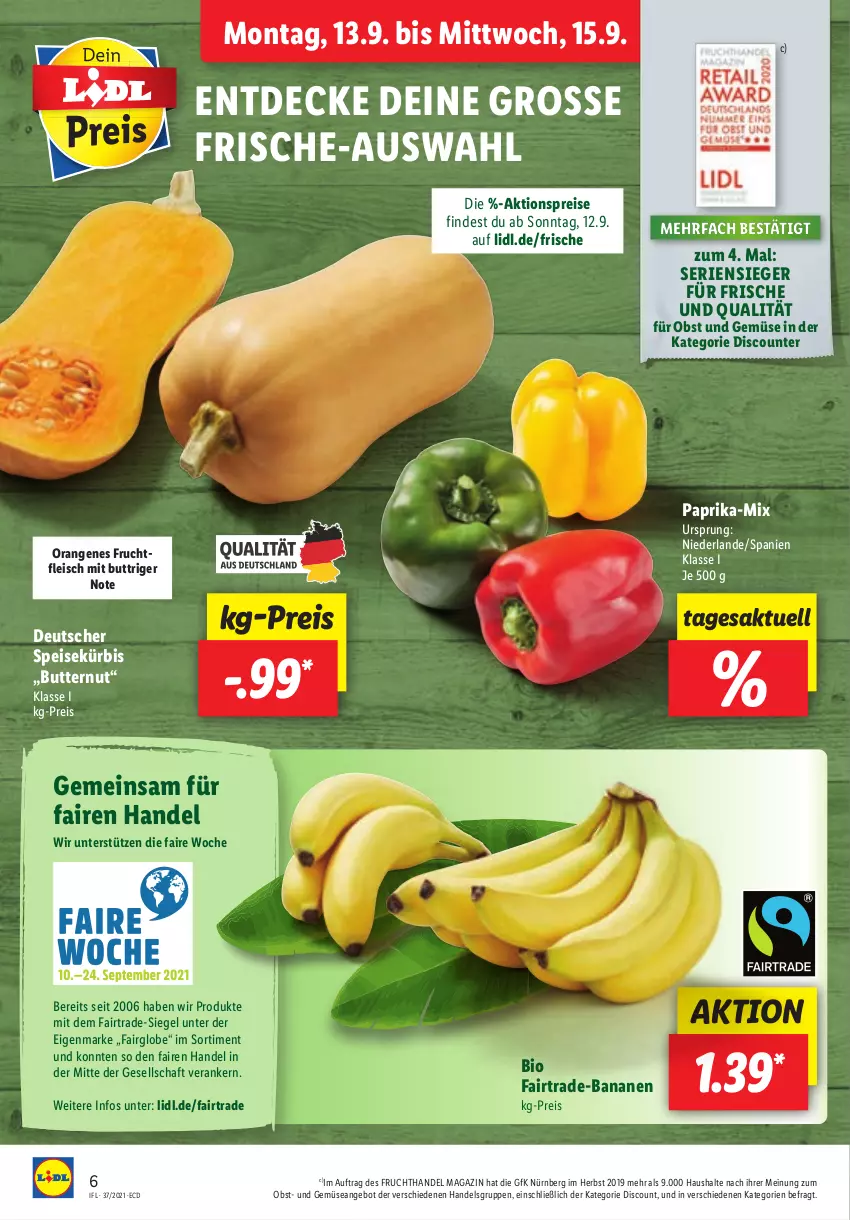 Aktueller Prospekt Lidl - Aktionsprospekt - von 13.09 bis 18.09.2021 - strona 6