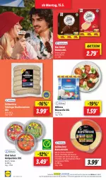 Gazetka promocyjna Lidl - Aktionsprospekt - Gazetka - ważna od 20.05 do 20.05.2023 - strona 12 - produkty: antipasti, asti, aufstrich, Bon Gelati, Bona, brot, brotaufstrich, eis, frischkäse, grill, honig, Käse, Meister, Milbona, mit gemüse, mozzarella, ndk, olive, oliven, pfeffer, preisvorteil, reis, rel, ring, Schal, Schale, senf, stieleis, Ti, zaziki, ZTE