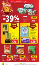 Gazetka promocyjna Lidl - Aktionsprospekt - Gazetka - ważna od 20.05 do 20.05.2023 - strona 20 - produkty: aufstrich, backfisch, Bona, brot, brotaufstrich, dallmayr, edamer, eis, filegro, fisch, haselnuss, iglo, lenor, lenor waschmittel, Milbona, natur, ndk, nuss, Ofen, preisvorteil, reis, Schal, Schale, Ti, waschmittel