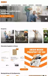 Gazetka promocyjna Obi - Prospekte - Gazetka - ważna od 21.02 do 21.02.2024 - strona 1 - produkty: angebot, angebote, decke, deckenleuchte, Egger, ente, küche, Leuchte, natur, paneel, Ti, Yo