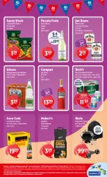 Gazetka promocyjna Getraenke Hoffmann - Prospekte - Gazetka - ważna od 30.05 do 30.05.2026 - strona 8 - produkty: abholpreise, Alwa, bier, campari, coca-cola, cola, corona, ecco, eis, funny-frisch, getränk, getränke, gewinnspiel, grill, grill-holzkohle, grillrost, Holz, holzkohle, jim beam, Kugel, kugelgrill, LG, mineralwasser, perla, reis, rösle, sac, Spiele, Sport, Ti, Tüte, wasser, whiskey