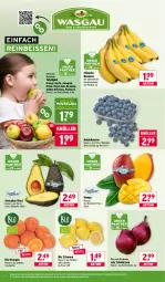 Gazetka promocyjna Wasgau - Gazetka - ważna od 24.01 do 24.01.2026 - strona 6 - produkty: angebot, auer, avocado, avocados, banane, bananen, beere, beeren, beutel, bio, Birnen, chiquita, eis, heidelbeere, heidelbeeren, mango, obst, orange, orangen, reis, Schal, Schale, tafeläpfel, tafelbirnen, Ti, zitrone, zitronen