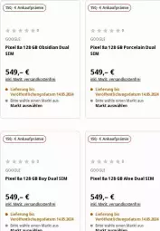 Gazetka promocyjna Media Markt - Prospekte - Gazetka - ważna od 22.05 do 22.05.2024 - strona 2 - produkty: Dual SIM, ndk, sim, versandkostenfrei