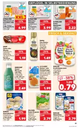 Gazetka promocyjna Kaufland - Prospekt - Gazetka - ważna od 16.10 do 16.10.2024 - strona 23 - produkty: angebot, angebote, Becher, braten, brötchen, burger, butter, buttermilch, creme, Dany, dany sahne, dell, dessert, eis, elle, filet, filets, frucht, Geflügel, gewürz, gin, gouda, hähnchenbrust, hähnchenschenkel, henkel, hilcona, Innocent, Knödel, matjes, Matjesfilet, matjesfilets, mehl, milch, mit gouda, mousse, Müller, nadler, natur, ohne palmöl, pasta, pudding, purland, pute, Putenhacksteak, rama, ravioli, reis, rind, saft, sahne, schenkel, schoko, schwein, Semmel, Semmelknödel, sesam, steak, steaks, Ti, vanille, wein, ZTE, zwiebel