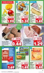 Gazetka promocyjna Kaufland - Prospekt - Gazetka - ważna od 16.10 do 16.10.2024 - strona 37 - produkty: angebot, angebote, Berger, Bergkäse, bonbel, brötchen, butter, butterkäse, cordon bleu, eis, emmentaler, fleisch, früchte, gewürz, gin, Heu, heumilch, hinterschinken, hochland, Käse, mango, Mantel, mehl, milch, nuss, rum, saft, schinken, Schmelzkäse, schnittkäse, schwein, schweine, schweinefleisch, serrano, Ti, tisch, weck, wein, weine