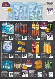 Gazetka promocyjna Edeka - Angebote der Woche - Gazetka - ważna od 16.07 do 16.07.2022 - strona 18 - produkty: ACC, Alwa, bett, eier, elle, ente, flasche, Forstetal, franziskaner, getränk, getränke, Hefe, hefeweizen, hella, mineralwasser, monster, Nektar, rheinfels quelle, säfte, tee, Ti, wasser