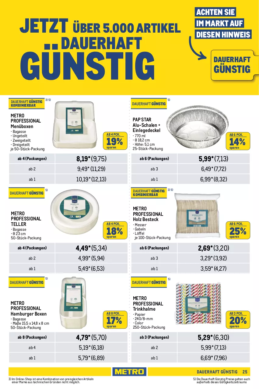 Aktueller Prospekt Metro - GastroJournal - von 04.04 bis 17.04.2024 - strona 27 - produkty: allzweckreiniger, auer, Becher, besteck, burger, decke, Deckel, eis, elle, flasche, gabel, geschirr, geschirrspülmittel, hamburger, handschuhe, handtuch, Holz, klarspüler, Löffel, Meister, meister proper, messer, Metro, Palette, papier, persil, reiniger, reis, Schal, Schale, schuhe, spülmittel, teller, Ti, toilettenpapier, Trinkhalme, tuc, vollwaschmittel, waschmittel, weck