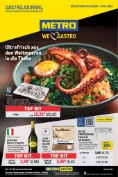 Gazetka promocyjna Metro - GastroJournal - Gazetka - ważna od 17.04 do 17.04.2024 - strona 1 - produkty: auer, Behälter, beutel, edelstahl, eis, flasche, frizzante, frucht, früchte, früchten, getränk, getränke, küche, La Gioiosa, LG, mac, Metro, Ofen, Palette, Rauch, reis, spülmaschinen, Ti, Wild