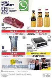 Gazetka promocyjna Metro - GastroJournal - Gazetka - ważna od 17.04 do 17.04.2024 - strona 38 - produkty: abholpreise, angebot, angebote, auer, eis, flasche, granini, Holz, holzkohle, ilag, induktionskochfeld, kochfeld, Metro, Rauch, reis, rind, rinder, rwe, sac, saft, Ti, timer