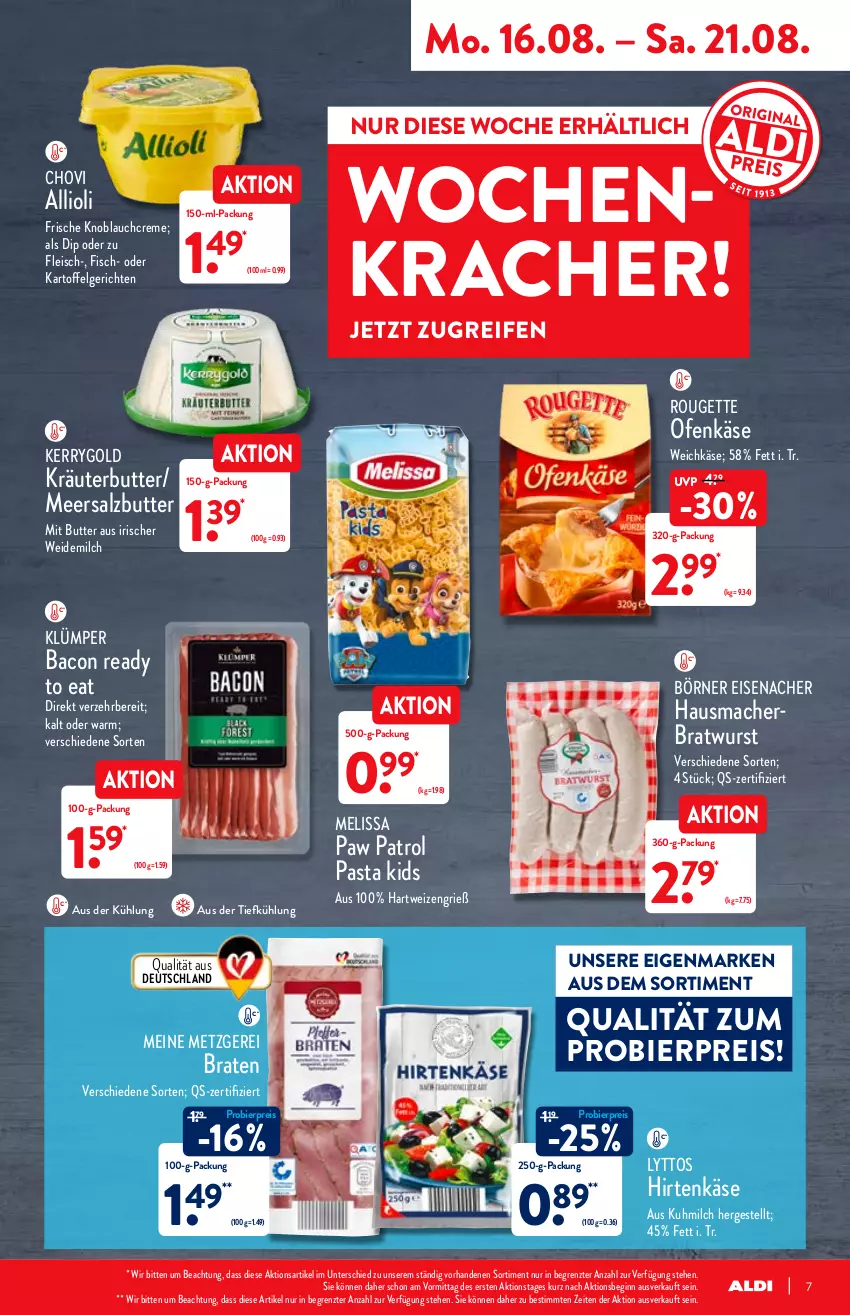 Aktueller Prospekt Aldi Nord - Aldi-Vorschau - von 16.08 bis 21.08.2021 - strona 7