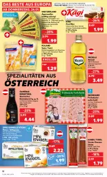 Gazetka promocyjna Kaufland - Gazetka - ważna od 01.02 do 01.02.2023 - strona 12 - produkty: angebot, apfel, Apfelstrudel, appenzeller, auer, aufschnitt, aufstrich, Bau, Bauer, blätterteig, blätterteiggebäck, chili, eis, elle, Kägi, Käse, keimöl, kräuter, küche, Kürbis, Kürbiskernöl, mazola, milch, salat, salate, salz, schnittkäse, schoko, schokolade, schokoladen, Spezi, Strudel, suppe, suppen, Ti, waffeln, wiesbauer, wurst, ZTE