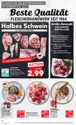 Gazetka promocyjna Kaufland - Gazetka - ważna od 01.02 do 01.02.2023 - strona 16 - produkty: angebot, eis, elle, fleisch, fleisch in selbstbedienung, gulasch, hüftsteak, jungbullen, küche, Küchen, nuss, pfanne, pfannen, purland, rezept, rind, schnitten, schwein, schwein und rind, schweine, Schweineleber, Spezi, steak, Ti, wein, weine, wurst, ZTE