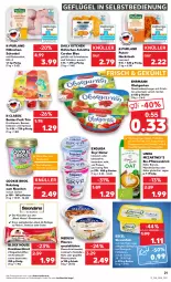 Gazetka promocyjna Kaufland - Gazetka - ważna od 01.02 do 01.02.2023 - strona 21 - produkty: angebot, angebote, aprikose, baguette, banane, becel, Becher, beere, bio, brot, cookie, cordon bleu, creme, dell, drink, ehrmann, eier, eis, elle, erdbeere, exquisa, filet, filets, fleisch, frucht, früchte, früchten, Fruchtquark, Garten, geback, Geflügel, grill, hafer, hähnchenschenkel, henkel, ilag, Käse, keks, knoblauch, Knoblauchcreme, mandel, meeresfrüchte, mit knoblauch, Muscheln, natur, obst, obstgarten, omega, Omega-3, pflanze, pflanzen, purland, pute, Putenhacksteak, quark, salat, Sardellen, Schal, Schale, schenkel, schinken, Schmelzkäse, Skyr, Spezi, steak, tesa, Ti, veggie