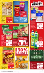 Gazetka promocyjna Kaufland - Gazetka - ważna od 01.02 do 01.02.2023 - strona 3 - produkty: alkohol, angebot, angebote, Becher, Berger, beutel, braten, brötchen, cereals, eis, geschirr, geschirrspülmittel, gin, karamell, kartoffel, knoblauch, knorr, knorr fix, konfitüre, lion, nestlé, paprika, pasta, pfanni, pfeffer, pils, pilsner, schoko, Schwartau, seeberger, sesam, snack, spreewälder, spülmittel, Ti