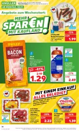 Gazetka promocyjna Kaufland - Gazetka - ważna od 01.02 do 01.02.2023 - strona 34 - produkty: Alpenhain, angebot, angebote, bacon, Becher, braten, doppelrahmstufe, emmentaler, gewürz, ideal zum braten, jagdwurst, kabanos, Käse, mac, obazda, purland, salami, snack, Ti, tulip, wurst, würstchen, ZTE