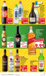 Gazetka promocyjna Kaufland - Gazetka - ważna od 01.02 do 01.02.2023 - strona 39 - produkty: angebot, angebote, aqua, aquavit, bacardi, baileys, blended scotch, blended scotch whisky, cabernet, cocktail, cocktails, cola, drink, drinks, eier, eierlikör, eis, erfrischungsgetränk, erfrischungsgetränke, getränk, getränke, gin, irish cream, johnnie walker, Käse, kirsch, lack, likör, limo, liqueur, malteser, Mixgetränk, paprika, rotwein, rum, salat, salate, sauvignon, scotch, scotch whisky, Ti, verpoorten, vita, Vita C, wein, Weißwein, whisky, wurst