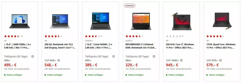 Aktueller Prospekt Media Markt - Prospekte - von 23.10 bis 01.11.2023 - strona 5 - produkty: eis, Intel, notebook, office, quad, reis, Ti