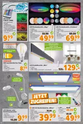 Gazetka promocyjna - Prospekt für Globus Baumarkt Achern - Gazetka - ważna od 15.01 do 15.01.2022 - strona 10 - produkty: bett, decke, deckenleuchte, dell, elle, fernbedienung, Lampe, LED Deckenleuchte, LED Pendelleuchte, Leuchte, leuchtmittel, Nachtlicht, Pendelleuchte, regal, Schal, smartphone, steckdose, Ti