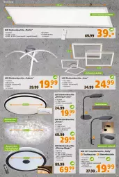 Gazetka promocyjna  - Prospekt für Globus Baumarkt  Achern - Gazetka - ważna od 15.01 do 15.01.2022 - strona 11 - produkty: decke, deckenleuchte, dimmer, fernbedienung, LED Deckenleuchte, Leuchte, leuchten, Leuchtenserie, quad, Schal, Ti, timer, tisch, tischleuchte