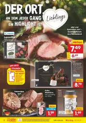 Gazetka promocyjna Netto Marken-Discount - Filial Angebote - Gazetka - ważna od 18.12 do 18.12.2021 - strona 8 - produkty: decke, eis, Elan, , filet, fleisch, gewürz, Kalbsmedaillons, lamm, medaillons, ndk, pfanne, reis, rezept, rezepte, saft, Ti, versandkostenfrei, wein, Weißwein, Wild