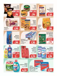 Gazetka promocyjna Feneberg - Prospekte - Gazetka - ważna od 17.09 do 17.09.2022 - strona 9 - produkty: amicelli, bahlsen, beutel, chips, dip, discount, eis, elvital, flasche, geschirr, keks, kekse, knoppers, leibniz, nuss, persil, pril, reiniger, reis, salz, shampoo, Softlan, somat, spülmittel, spülung, Ti, tortilla, Tortilla Chips, vita, vollwaschmittel, waschmittel, weichspüler