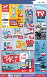 Gazetka promocyjna Combi - Prospekte - Gazetka - ważna od 10.09 do 10.09.2022 - strona 19 - produkty: adapter, angebot, angebote, auer, Behälter, bier, bio, biozidprodukte, bürste, coupon, danklorix, dauertiefpreis, domestos, eis, elle, flasche, geschirr, henkel, kraft, persil, Rauch, regal, reifen, reiniger, Reinigung, reis, ring, rwe, sidolin, sofortrabatt, somat, spülmittel, swiffer, teller, Ti, tiefpreis, vernel, wasser, wassersprudler, weichspüler, ZTE