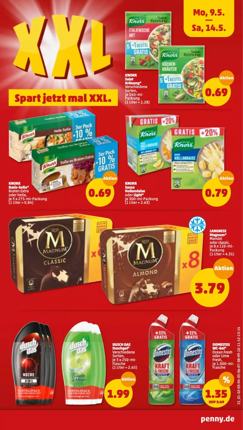 Aktueller Prospekt Penny - Prospekte - von 09.05 bis 14.05.2022 - strona 15 - produkty: braten, flasche, hollandaise, mandel, Ti