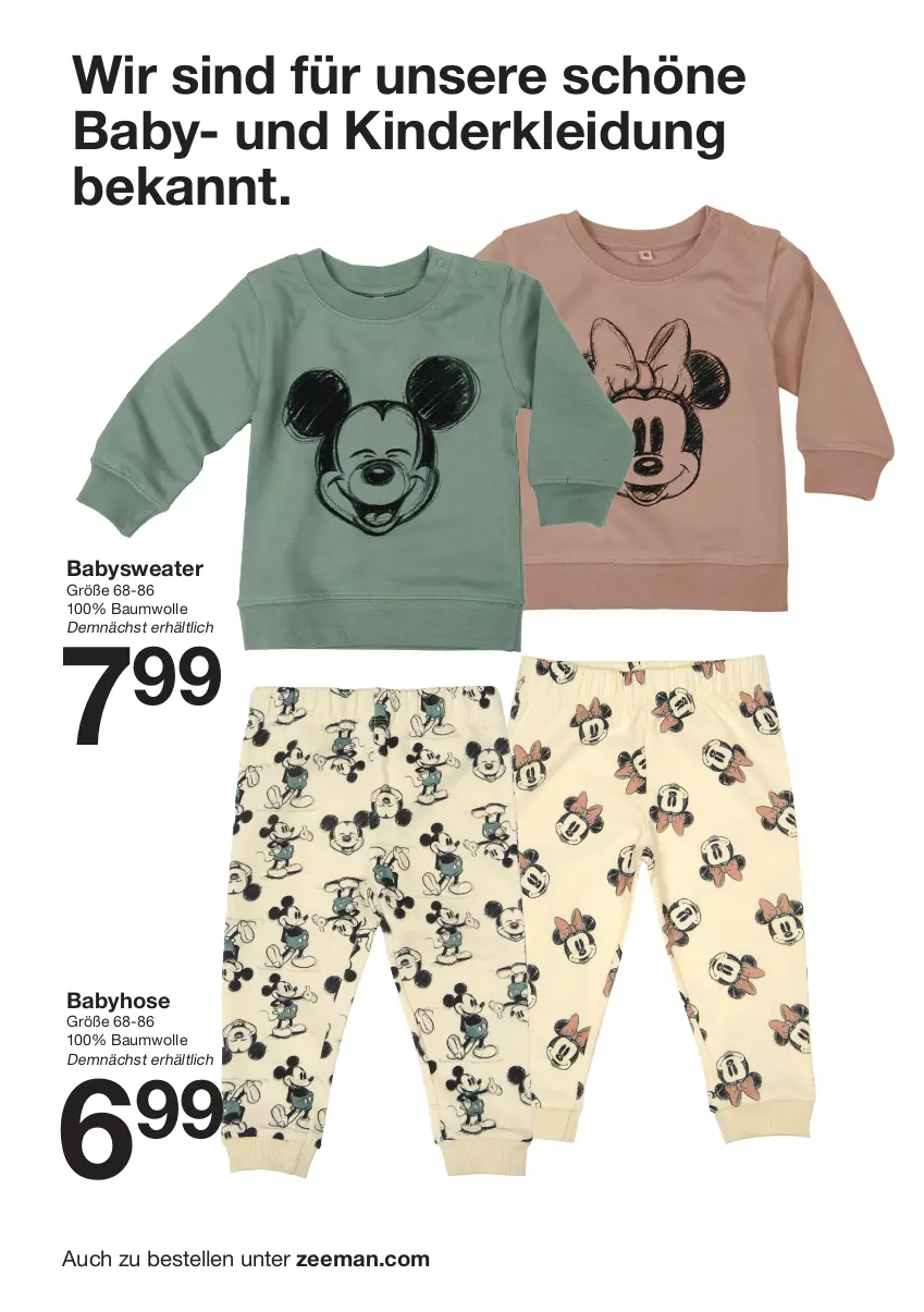 Aktueller Prospekt Zeeman - Prospekte - von 13.07 bis 19.07.2024 - strona 2 - produkty: Bau, baumwolle, elle, hose, Kinder, kleid, Kleidung, Sweater, wolle