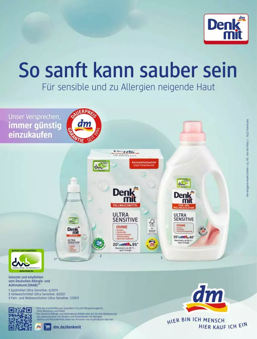 Aktueller Prospekt Dm Drogerie - Prospekte - von 01.07 bis 31.07.2023 - strona 100 - produkty: Kinder, Lotion, mab, spülmittel, Ti, vollwaschmittel, Waschlotion, waschmittel