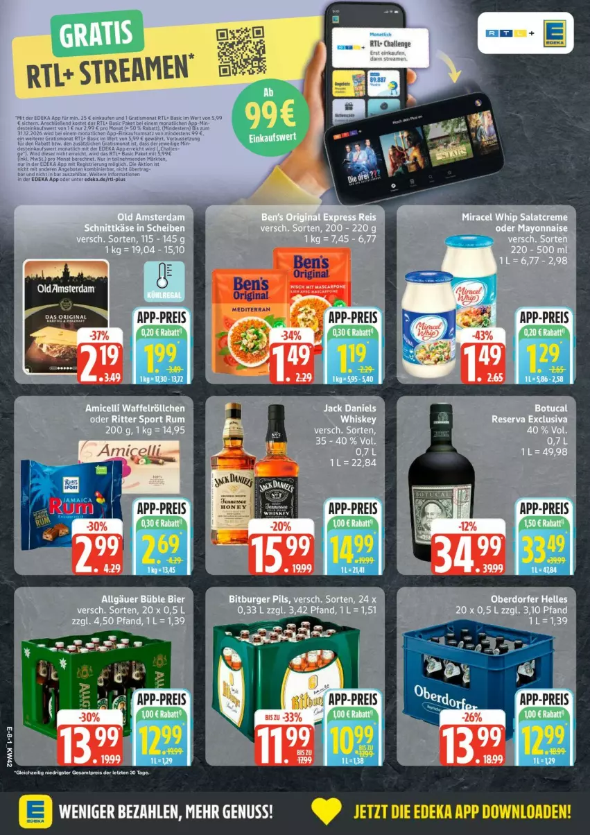 Aktueller Prospekt Edeka - Prospekte - von 12.10 bis 17.10.2026 - strona 12 - produkty: deka, eis, reis
