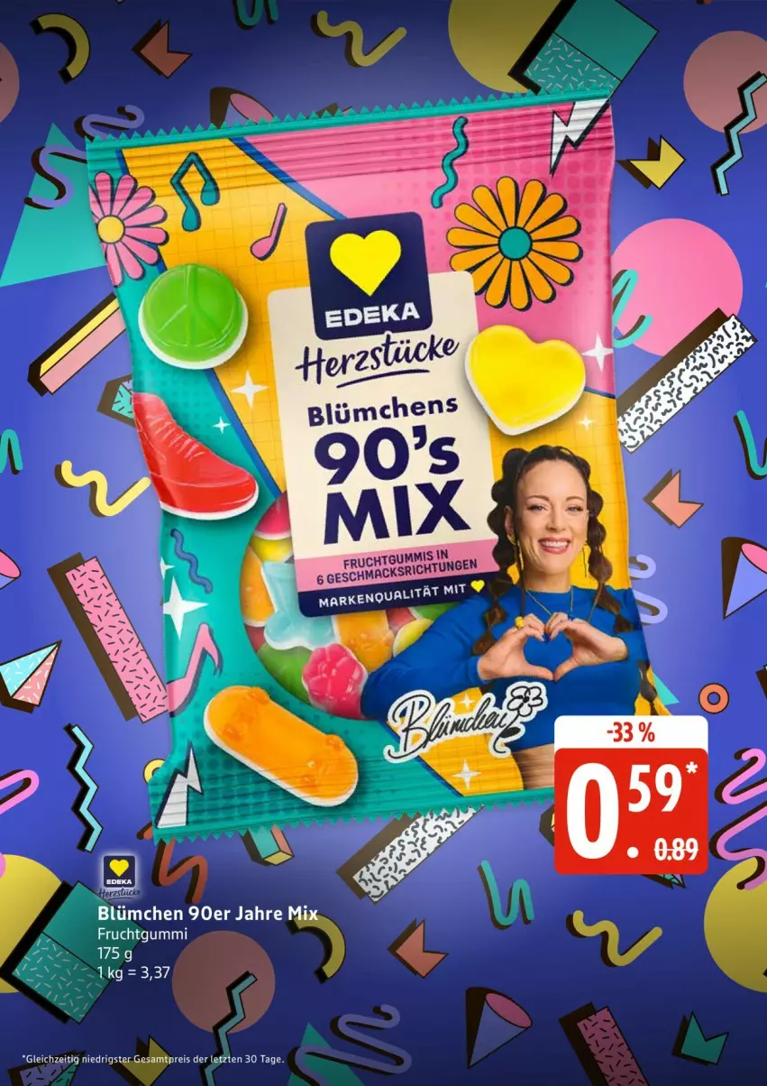 Aktueller Prospekt Edeka - Prospekte - von 12.10 bis 17.10.2026 - strona 22 - produkty: eis, frucht, fruchtgummi, mac, reis, Ti, ZTE