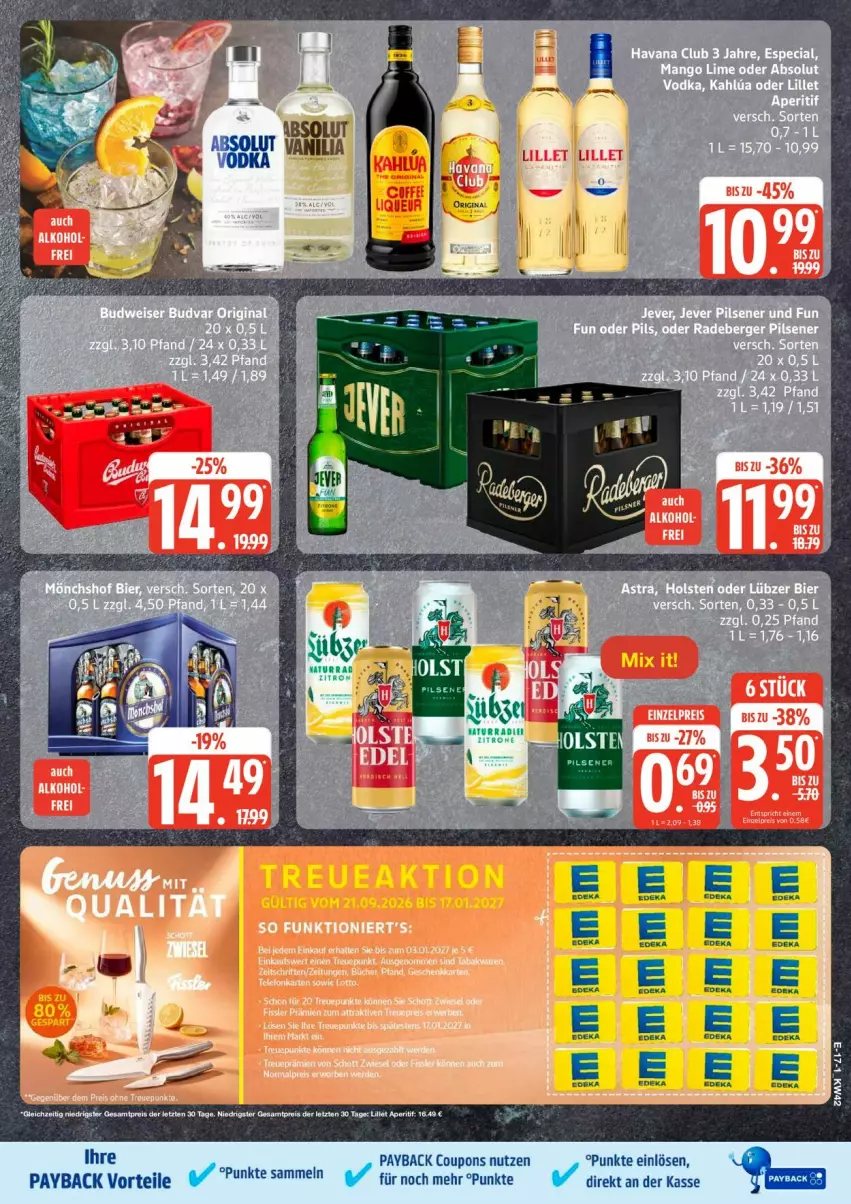 Aktueller Prospekt Edeka - Prospekte - von 12.10 bis 17.10.2026 - strona 27 - produkty: payback, tee