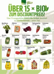 Gazetka promocyjna Edeka - Prospekte - Gazetka - ważna od 17.10 do 17.10.2026 - strona 9 - produkty: auer, Babyspinat, banane, bananen, basilikum, beere, beeren, bio, cola, deka, discount, edeka bio, eis, feldsalat, gurke, kartoffel, kartoffeln, möhren, nivea, paprika, pflaume, pflaumen, reis, rucola, salat, Salatgurke, spinat, Spitzpaprika, Ti, tomate, tomaten, zitrone, zitronen, zucchini, zwiebel, zwiebeln