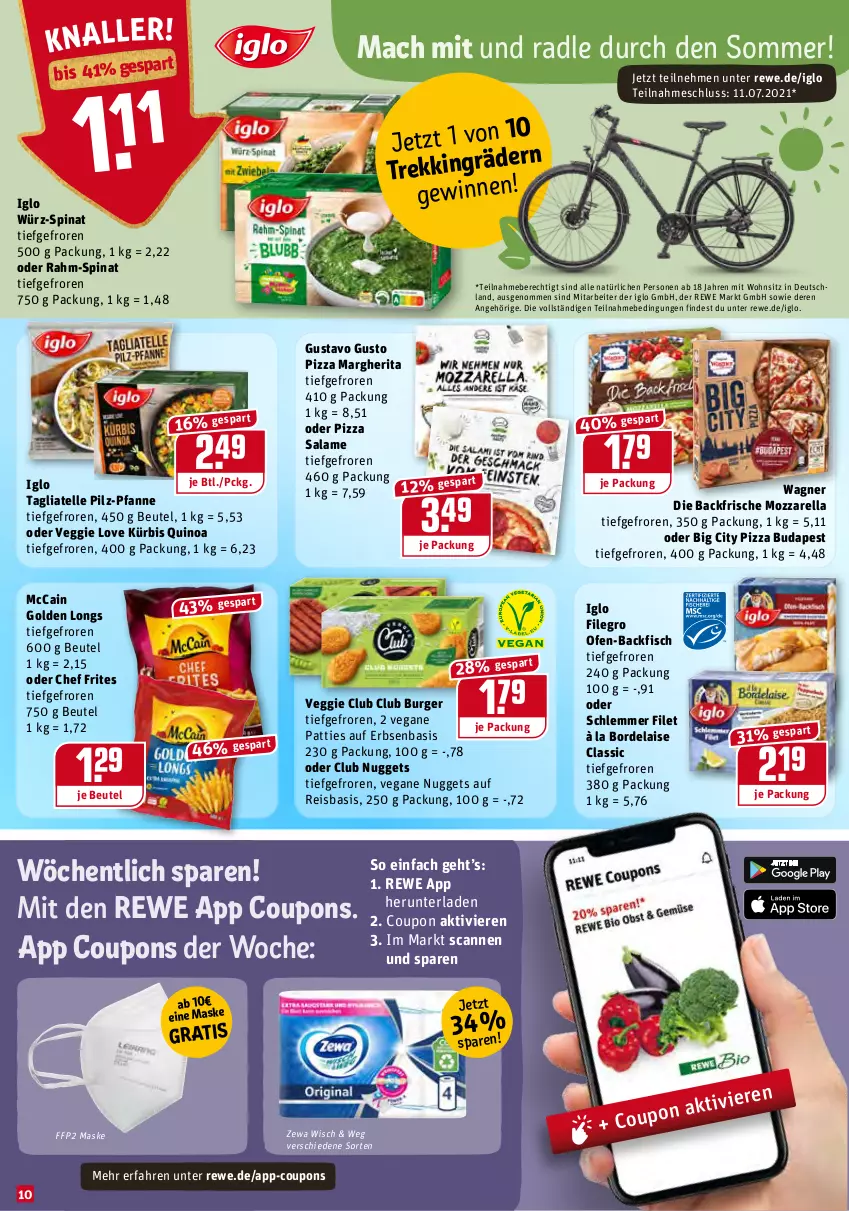 Aktueller Prospekt Rewe - REWE Ihr Kaufpark - von 28.06 bis 03.07.2021 - strona 10