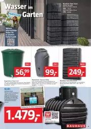 Gazetka promocyjna Bauhaus - Prospekte - Gazetka - ważna od 30.03 do 30.03.2024 - strona 19 - produkty: aqua, Bau, Clin, decke, Deckel, deo, Garten, gartenschlauch, HP, recyclingmaterial, Ria, schlauch, Ti, tisch, wasser, Yo