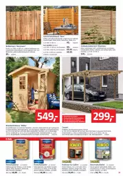 Gazetka promocyjna Bauhaus - Prospekte - Gazetka - ważna od 30.03 do 30.03.2024 - strona 21 - produkty: auer, Bau, Brei, Carport, elle, ente, Garten, Holz, holzlasur, holzschutz, HP, latte, LG, massivholz, natur, nuss, Ria, Ti, uv-schutz, Windschutz