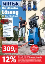 Gazetka promocyjna Bauhaus - Prospekte - Gazetka - ważna od 30.03 do 30.03.2024 - strona 25 - produkty: angebot, angebote, Bau, eis, gutschein, hochdruckreiniger, reiniger, reis, schlauch, teppich, teppiche, Ti, tiefpreis, tiefpreisgarantie, tisch, Yo