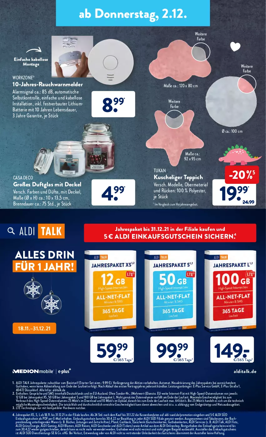 Aktueller Prospekt AldiSud - ALDI Aktuell - von 29.11 bis 04.12.2021 - strona 37