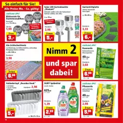 Gazetka promocyjna Thomas Philipps - Prospektwerbung - Gazetka - ważna od 04.06 do 04.06.2022 - strona 18 - produkty: akku, edelstahl, eis, elle, erde, fairy, Garten, grüner jan, latte, Leuchte, Nimm 2, pflanze, pflanzerde, rasen, Rasenerde, Rauch, Reinigung, reis, sac, spülmittel, Ti, topf, wasser
