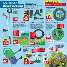 Gazetka promocyjna Thomas Philipps - Prospektwerbung - Gazetka - ważna od 04.06 do 04.06.2022 - strona 5 - produkty: adapter, brause, Brei, cosmea, eier, flasche, Garten, Gartenbrause, gartenschlauch, Kraut, LG, oreo, pflanze, pflanzen, schlauch, stauden, Ti, wasser, Wasserschlauch